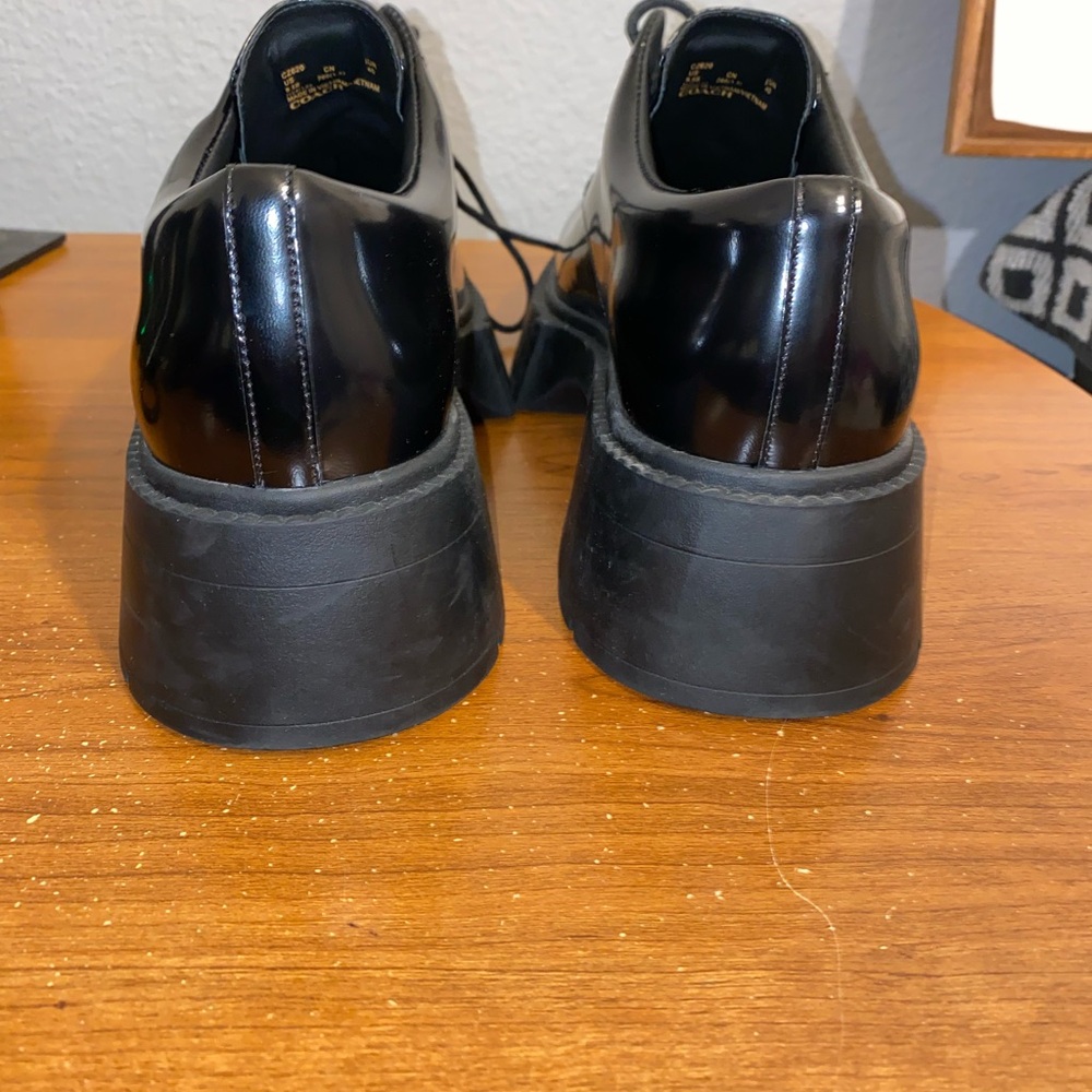 COACH Lyla Platform Derby shoes 9.5 - Picture 6 of 9